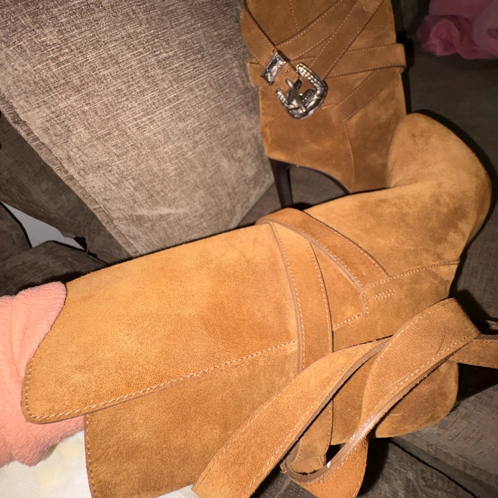 AUTHENTIC SAINT LAURENT YSL Mica Boots โ Rare Designer Statement - Picture 10 of 15